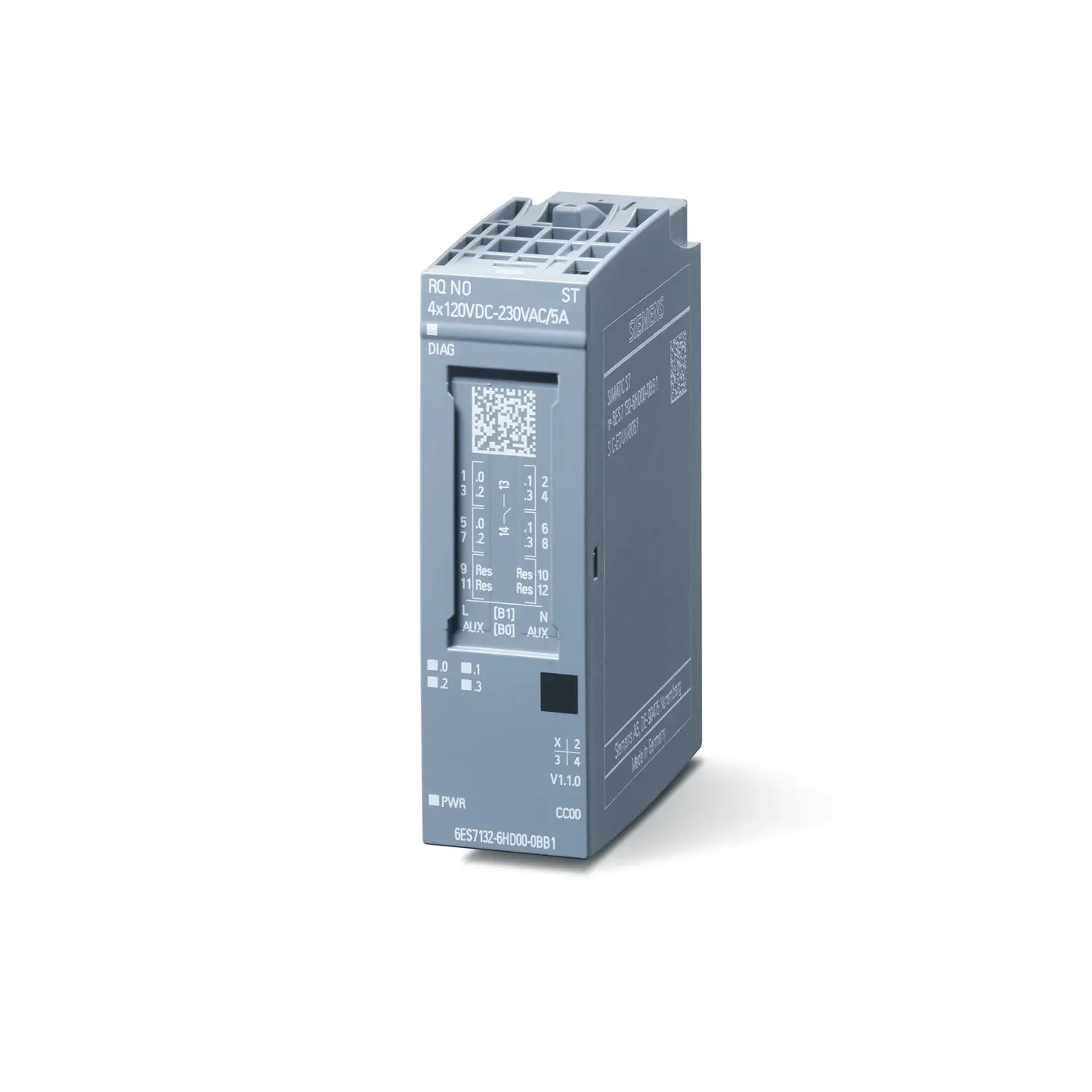 SIEMENS 6ES7132-6HD00-0BB1, PLC Controls, Function Modules, K1027160, Image 1