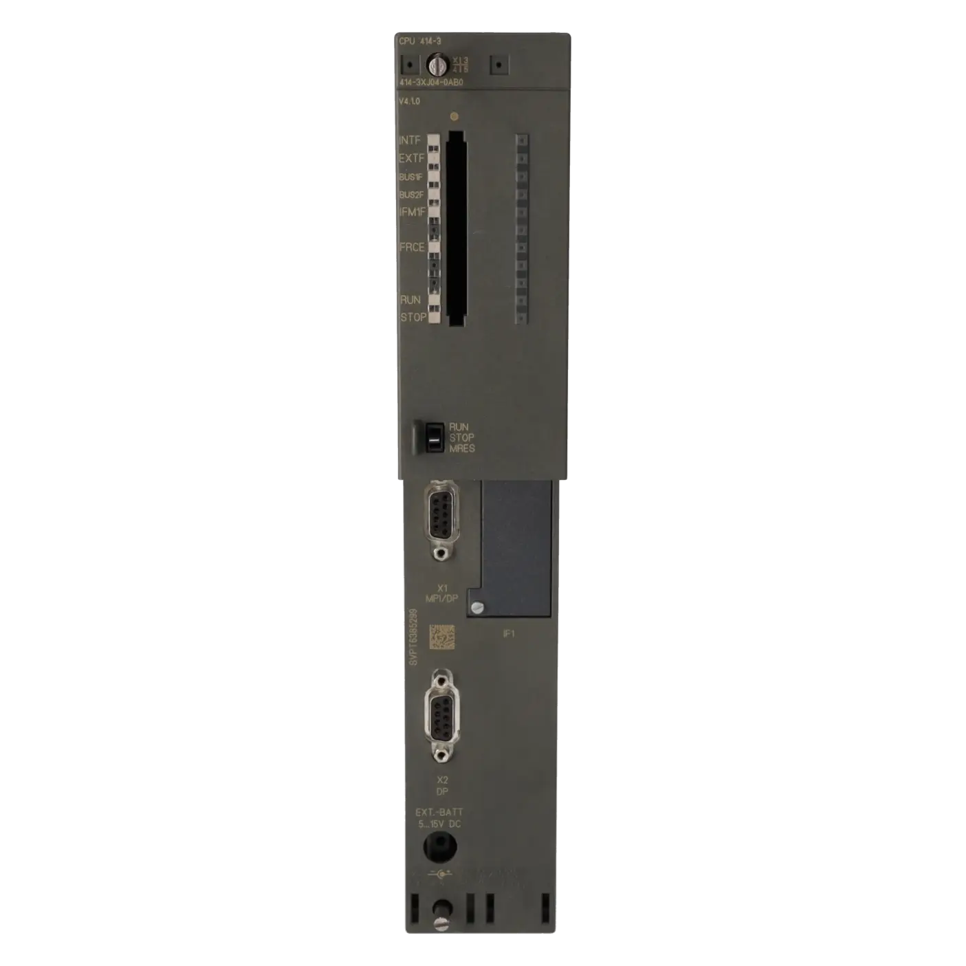 SIEMENS 6ES7414-3XJ04-0AB0, PLC Controls, Central Processing Units, K0136730, Image 1