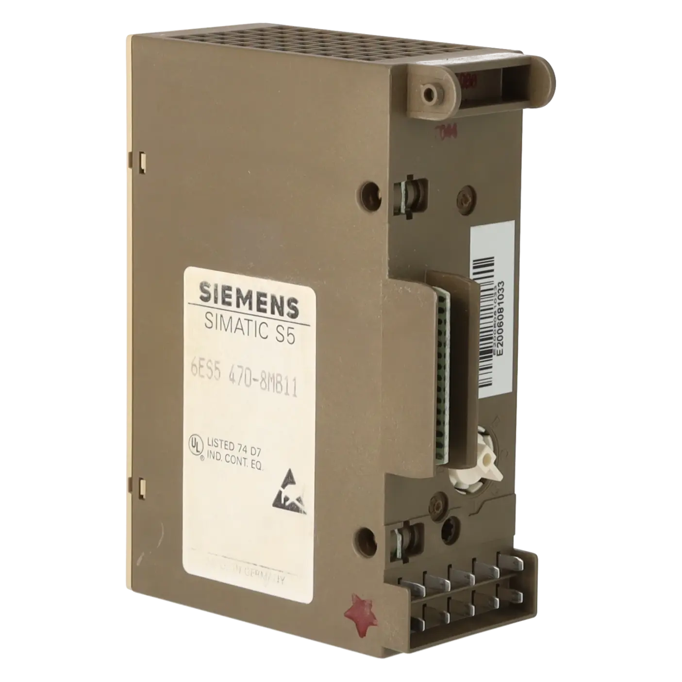 SIEMENS 6ES5470-8MB11, PLC Controls, Analog Input / Output Modules, K0137078, Image 4