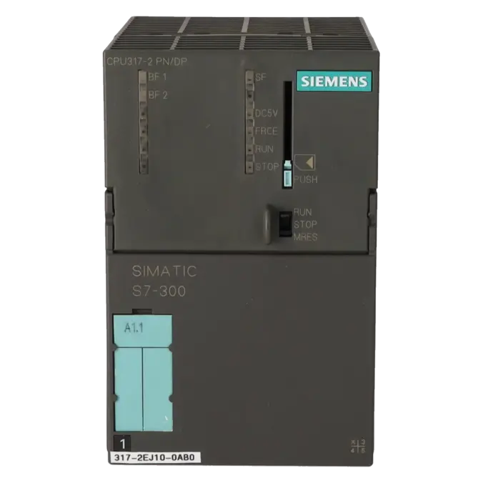 SIEMENS 6ES7317-2EJ10-0AB0, PLC Controls, SIMATIC S7-300, K0136693, Image 1