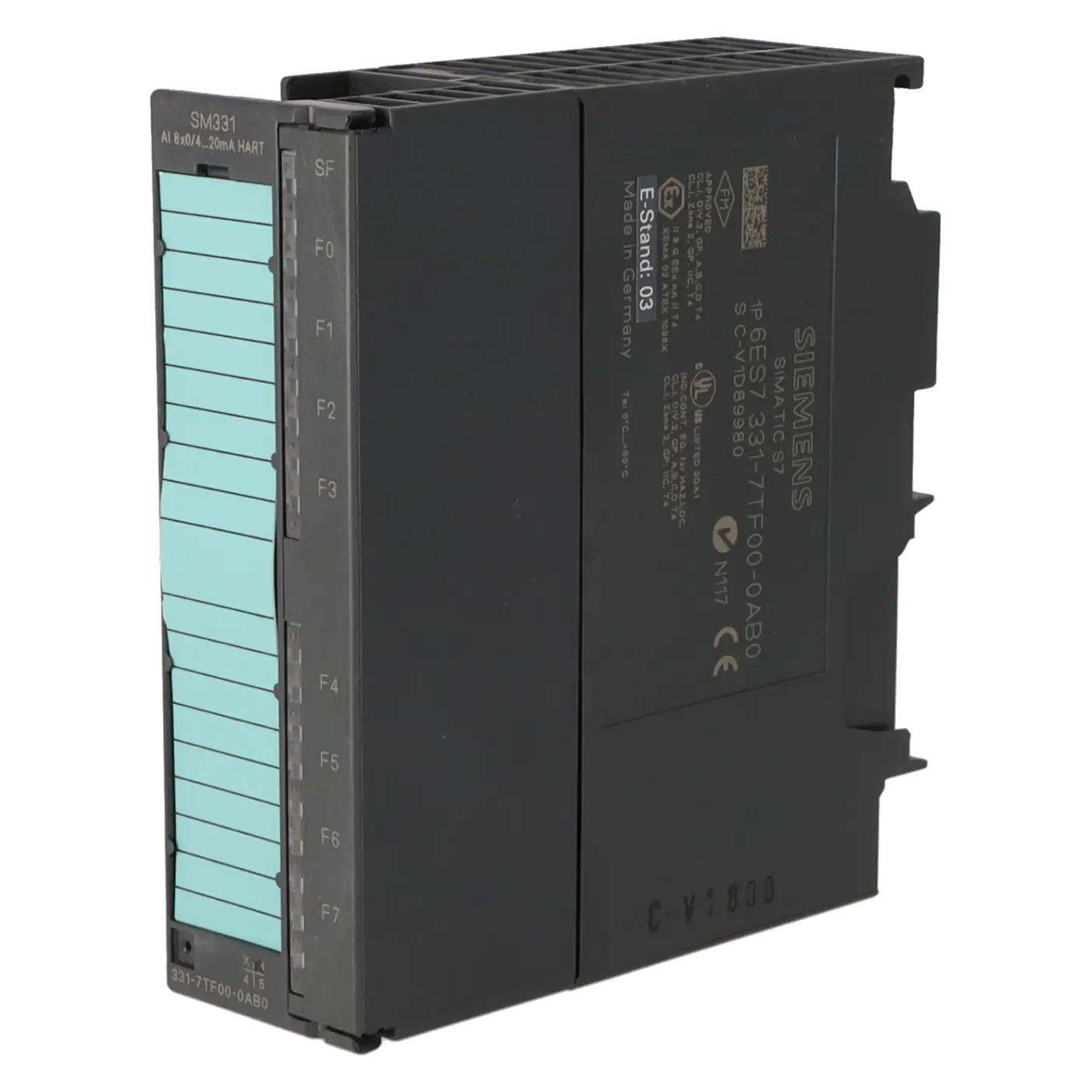 SIEMENS 6ES7331-7TF00-0AB0, PLC Controls, SIMATIC S7-300, K0139535, Image 2