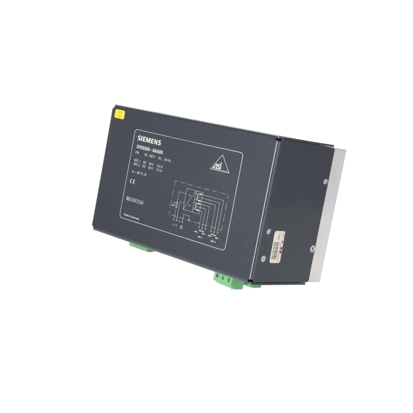 SIEMENS 3RX9305-0AA00, PLC Controls, PLC Controls Power Supplies, K0185773, Image 2