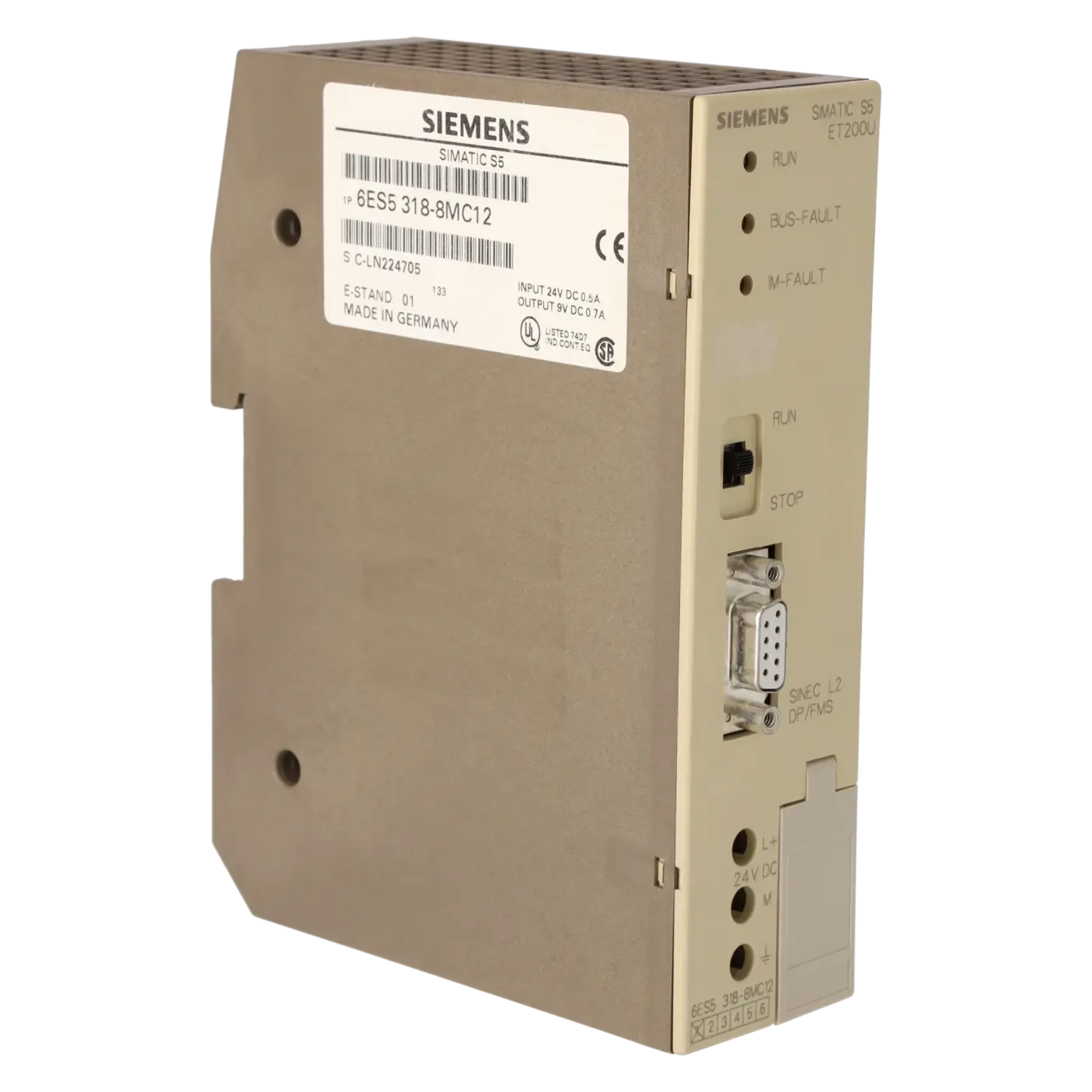 SIEMENS 6ES5318-8MC12, Baugruppen, Interface-Module / Anschaltungen, K0136372, Bild 8