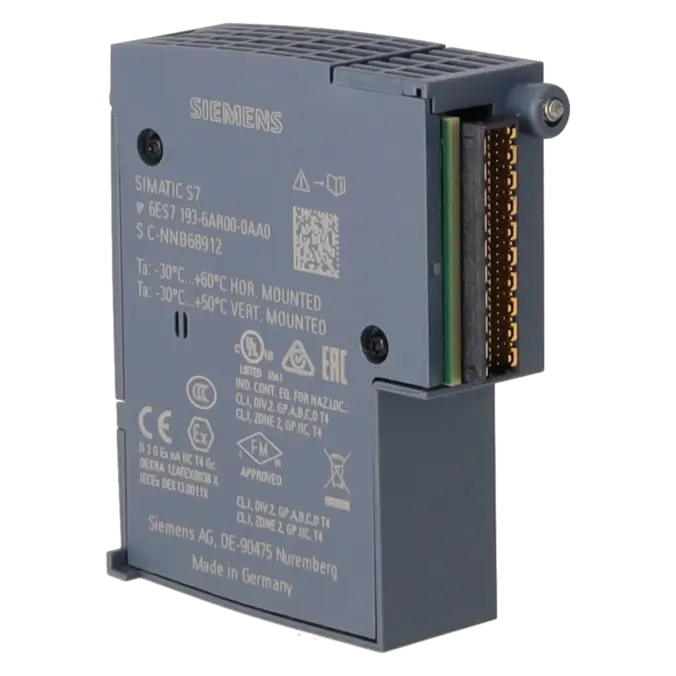 SIEMENS 6ES7193-6AR00-0AA0, PLC Controls, Connecting Systems / Cables, K0316564, Image 4