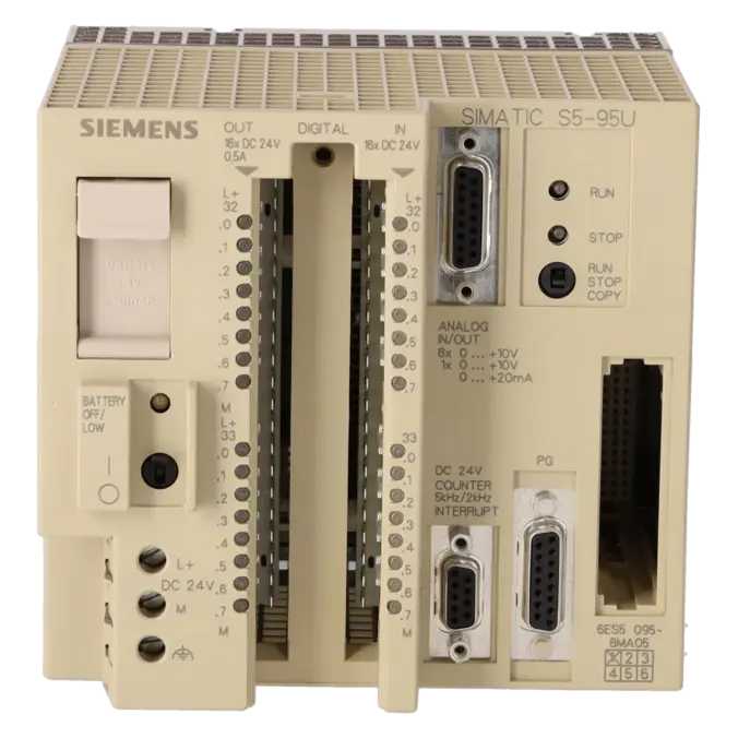 SIEMENS 6ES5095-8MA05, Baugruppen, SIMATIC-S5-Aktion, K0117385, Bild 1