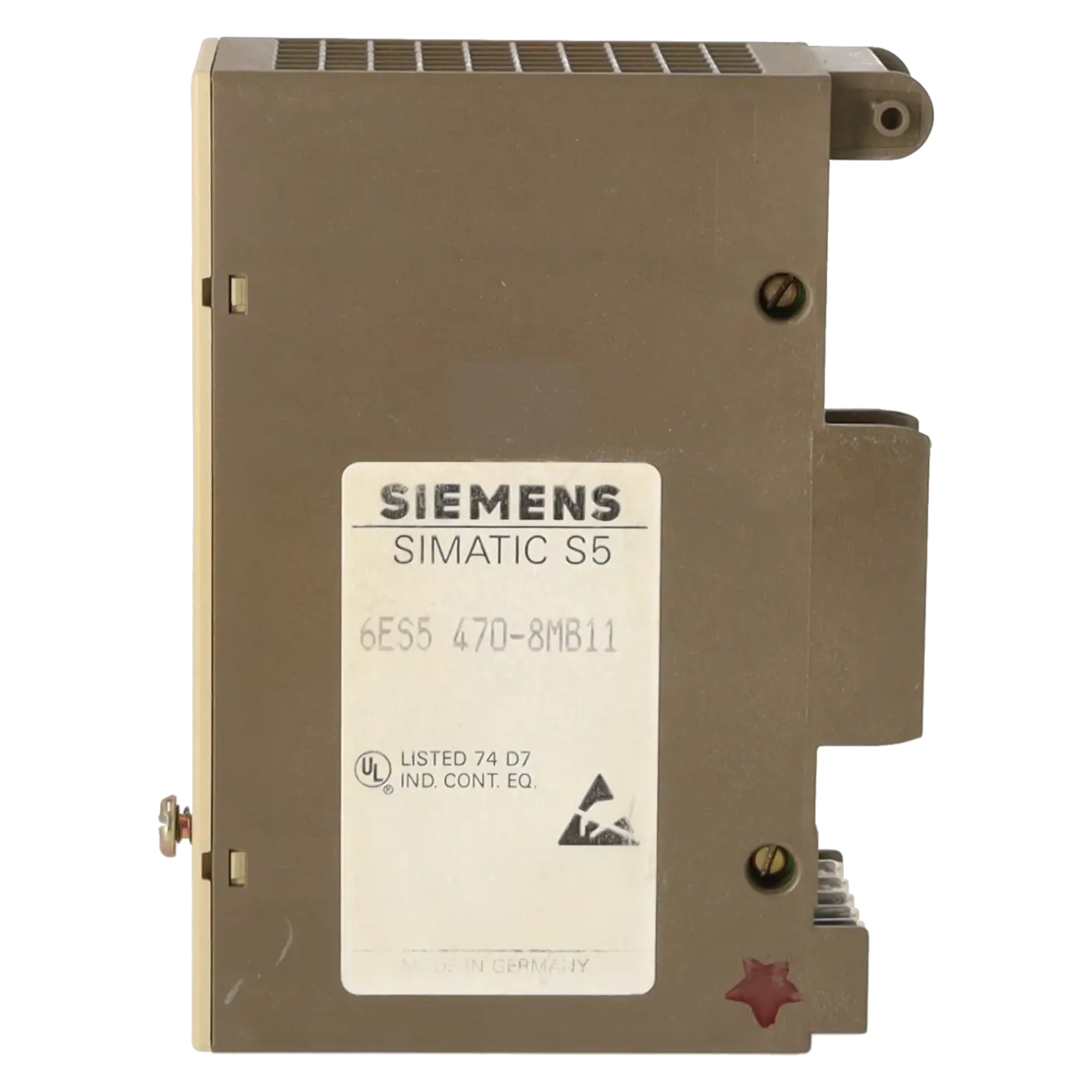SIEMENS 6ES5470-8MB11, PLC Controls, Analog Input / Output Modules, K0137078, Image 3