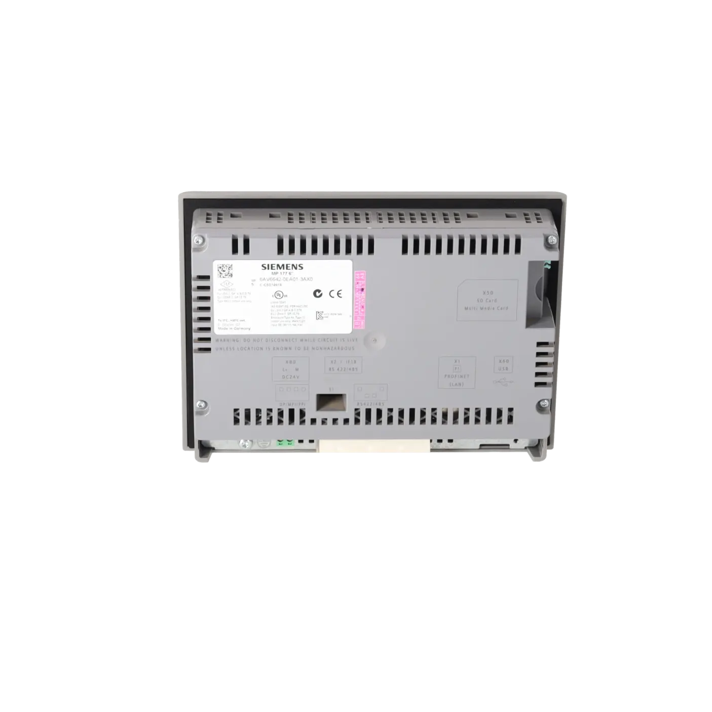 SIEMENS 6AV6642-0EA01-3AX0, HMI, Touch Panels, K0219218, Image 5