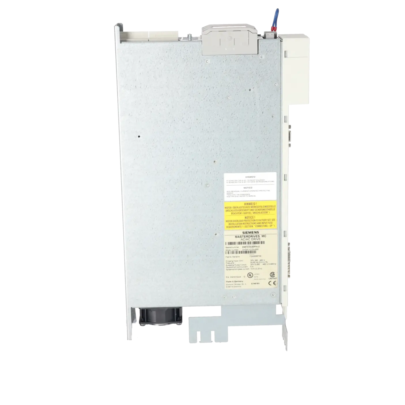 SIEMENS 6SE7015-0EP70-Z, Antriebstechnik, Umrichter, K1087619, Bild 7