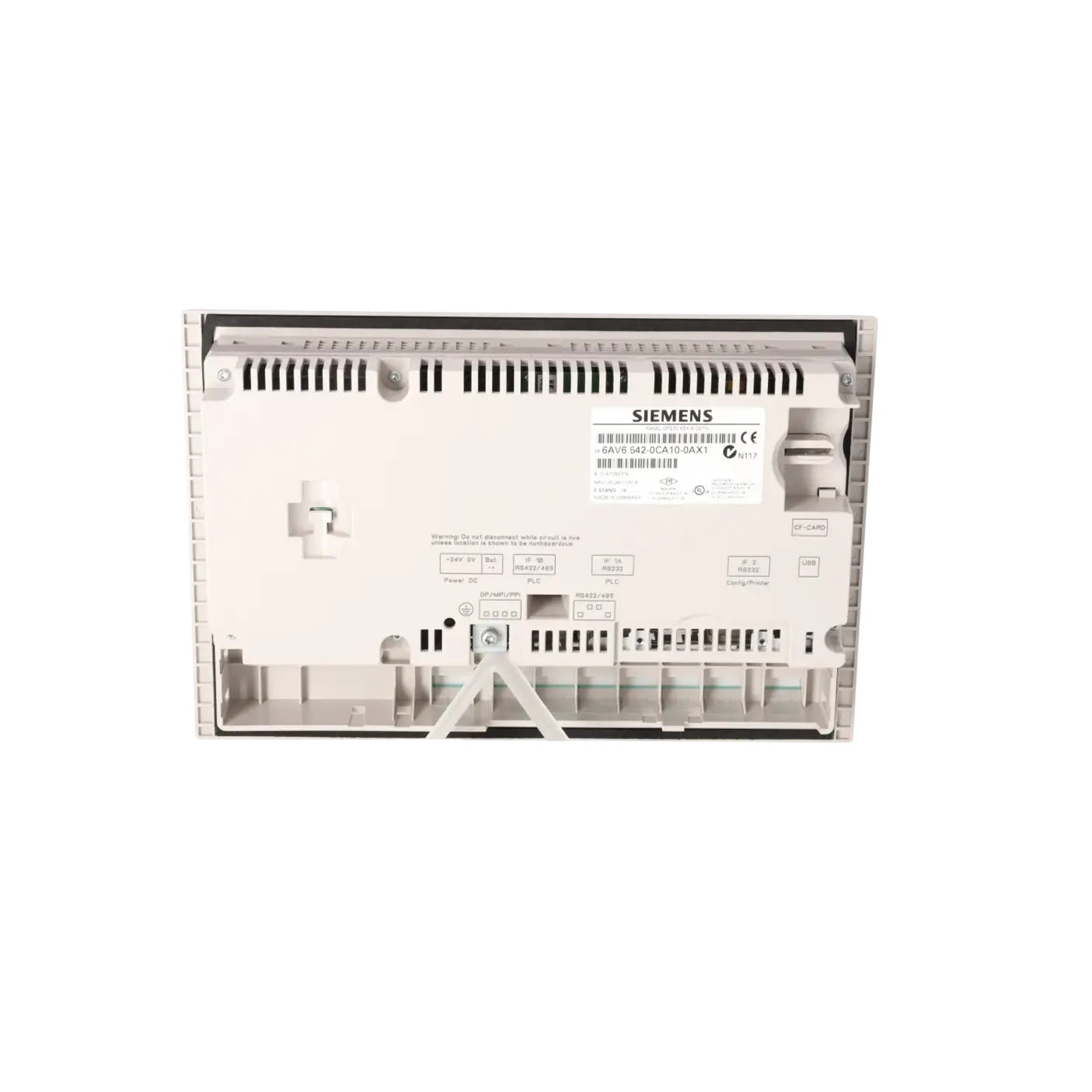 SIEMENS 6AV6542-0CA10-0AX1, HMI, Operator Panels, K0227153, Image 5