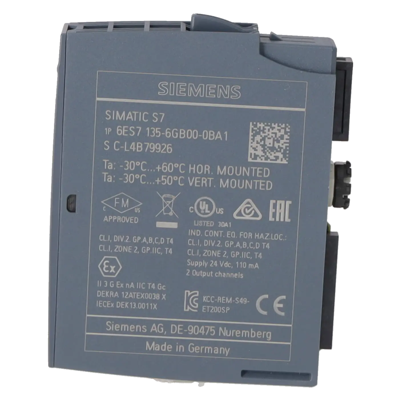 SIEMENS 6ES7135-6GB00-0BA1, Baugruppen, Analogein- / Analogausgaben, K1097177, Bild 3