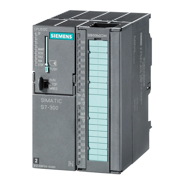 SIEMENS 6ES7312-5BF04-0AB0, PLC Controls, SIMATIC S7-300, K0252204