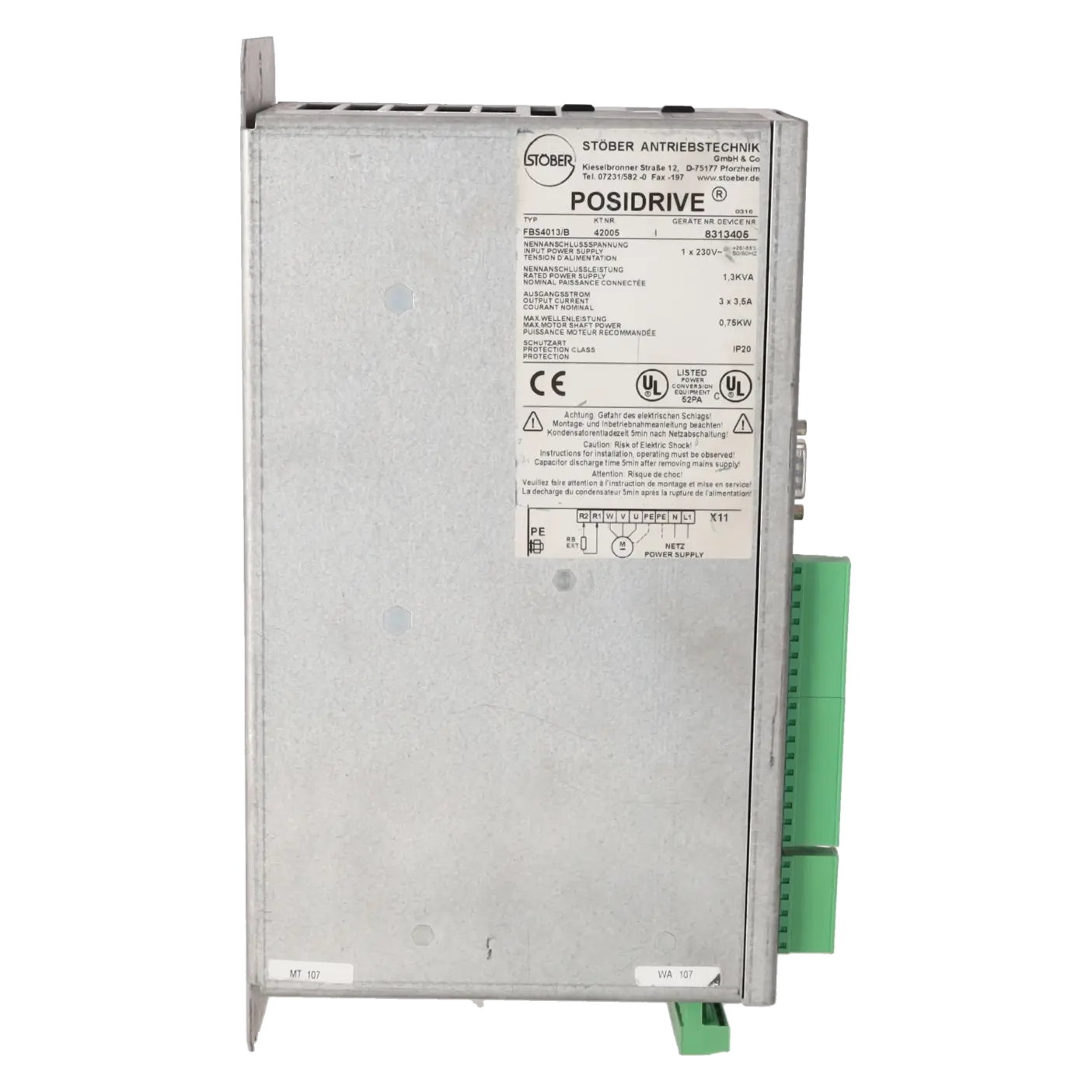 STÖBER FBS4013/B, Antriebstechnik, Umrichter, K1004440, Bild 7