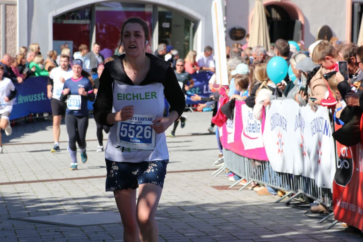 Team-Eichler beim Hardys Stadtlauf Landsberg 2025
