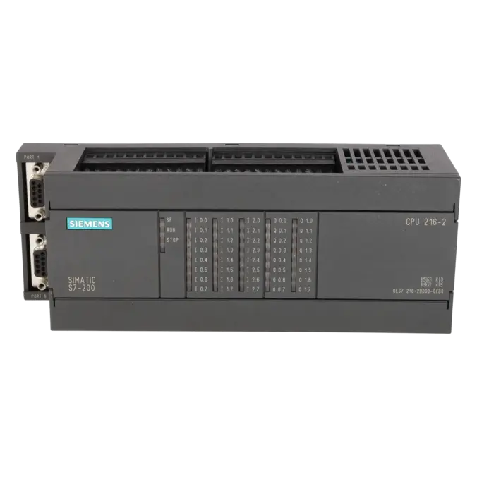 SIEMENS 6ES7216-2BD00-0XB0, PLC Controls, Central Processing Units, K0002263, Image 1