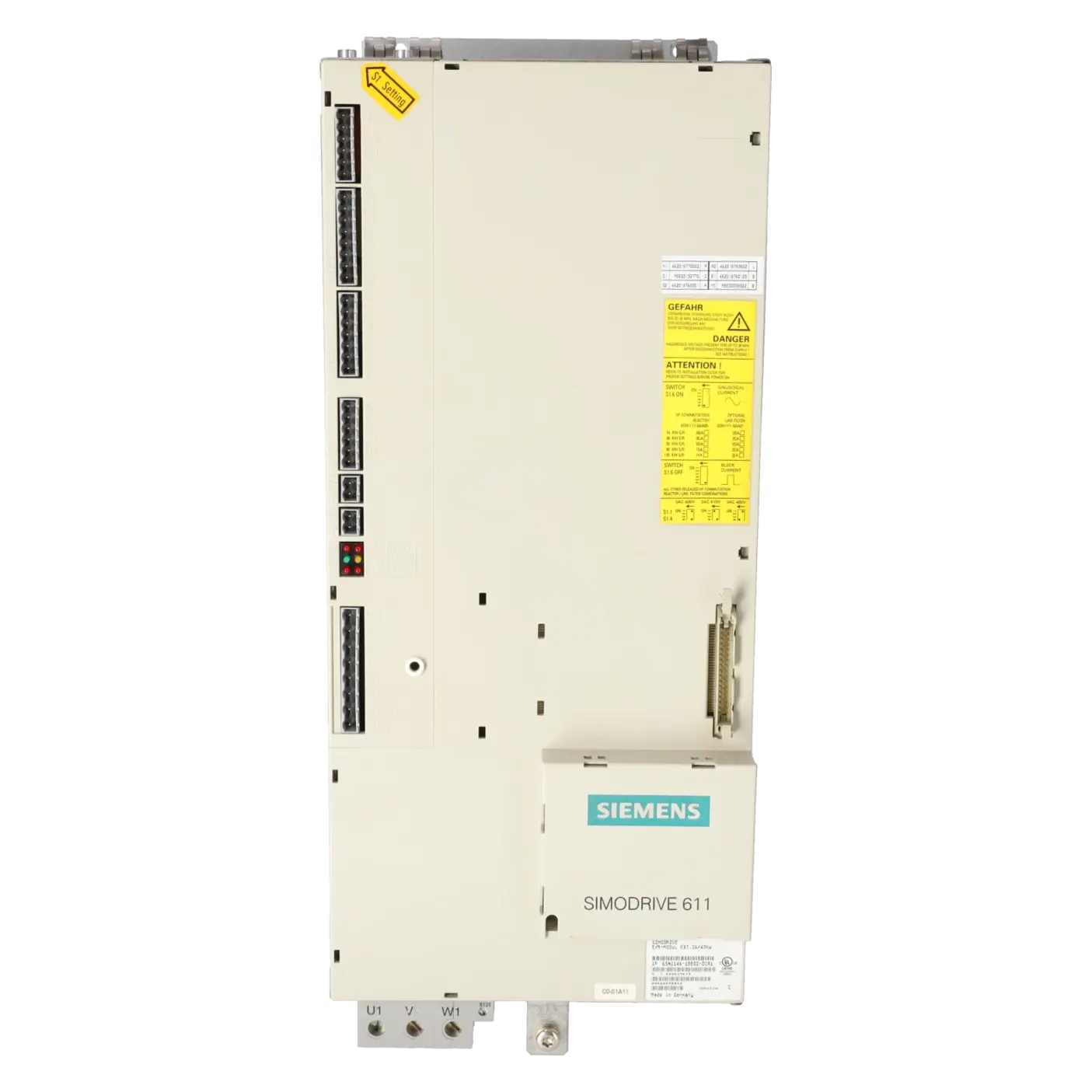 SIEMENS 6SN1146-1BB02-0CA1, Antriebstechnik, Einspeise- / Rückspeisemodule, K0063865, Bild 1