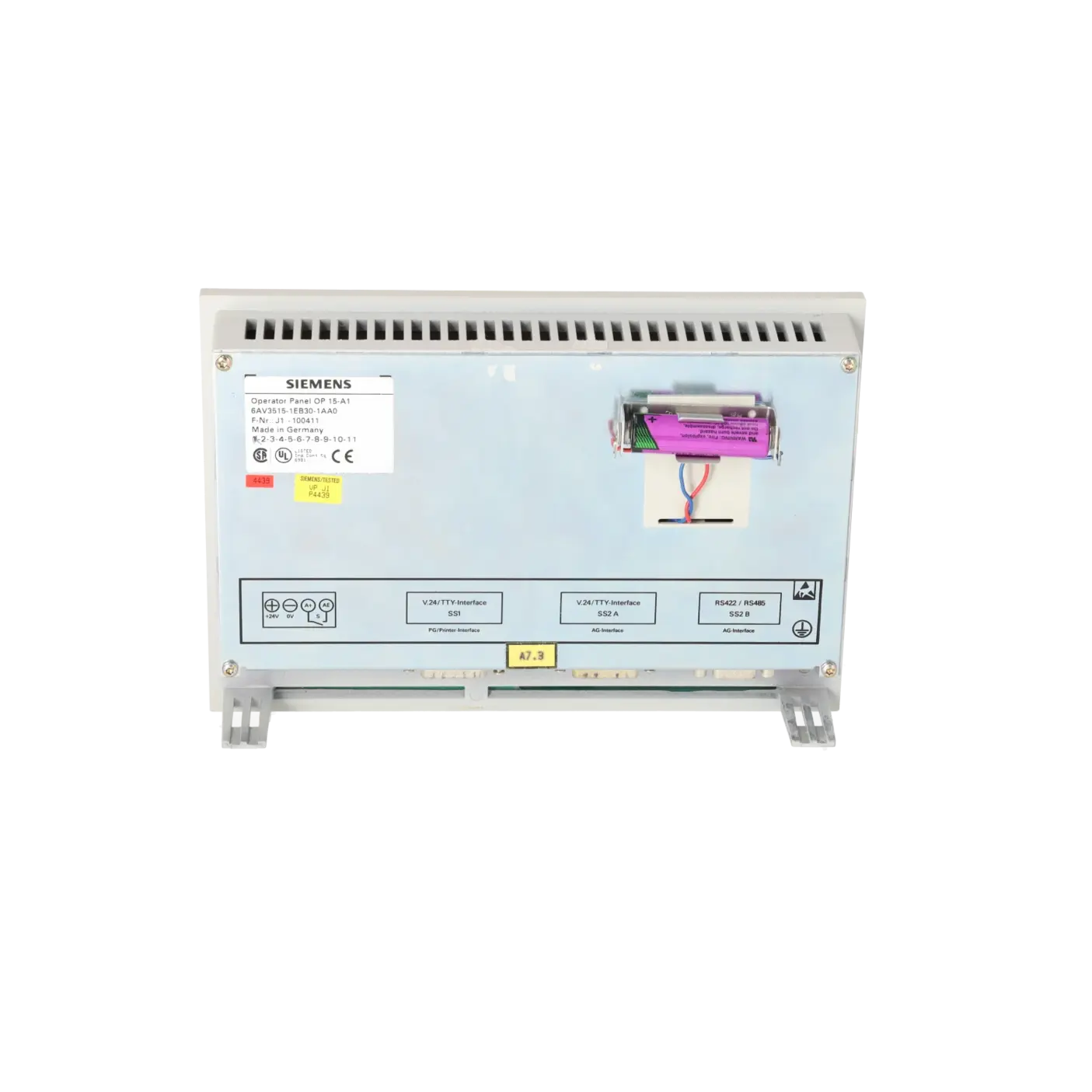 SIEMENS 6AV3515-1EB30-1AA0, HMI, Operator Panels, K0136035, Image 5