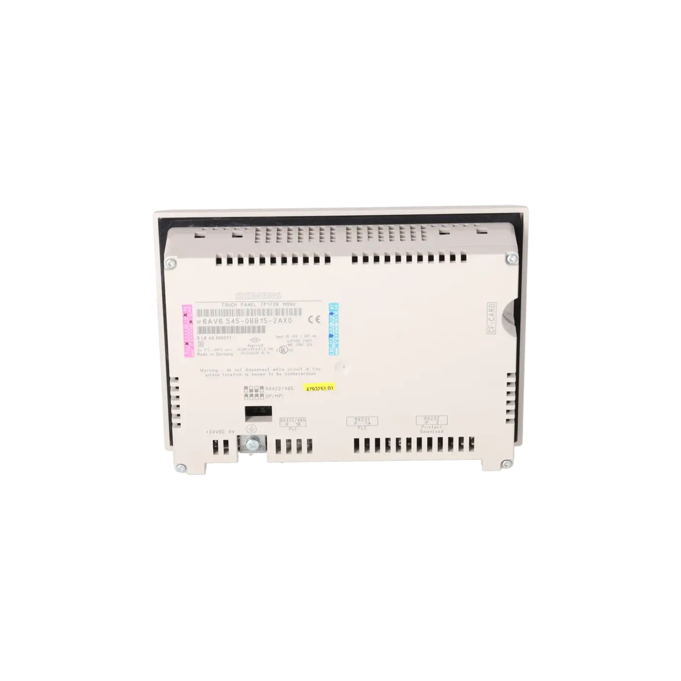 SIEMENS 6AV6545-0BB15-2AX0, HMI, Touch-Panels, K0116923, Bild 5
