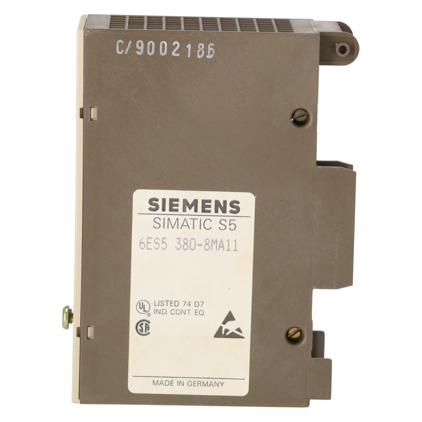 SIEMENS 6ES5380-8MA11, PLC Controls, SIMATIC-S5 Sales Offer, K0117511, Image 2
