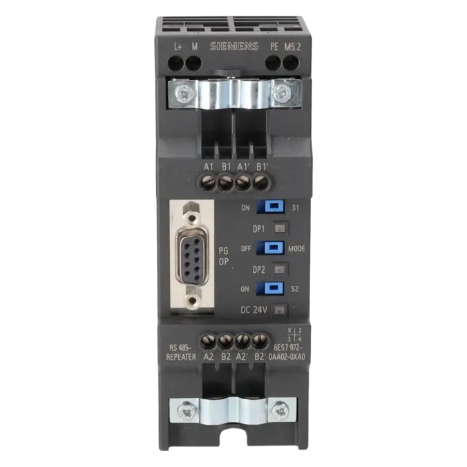 SIEMENS 6ES7972-0AA02-0XA0, PLC Controls, Communication Modules, K0252626, Image 1