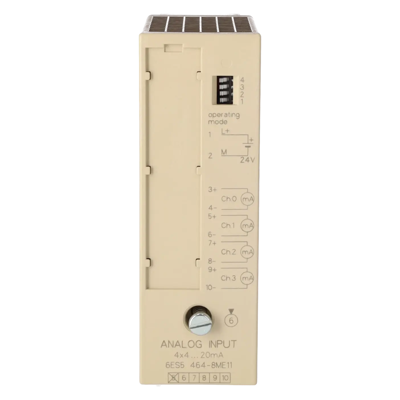 SIEMENS 6ES5464-8ME11, PLC Controls, Analog Input / Output Modules, K0117573, Image 1