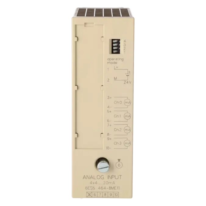 SIEMENS 6ES5464-8ME11, PLC Controls, Analog Input / Output Modules, K0117573, Image 1