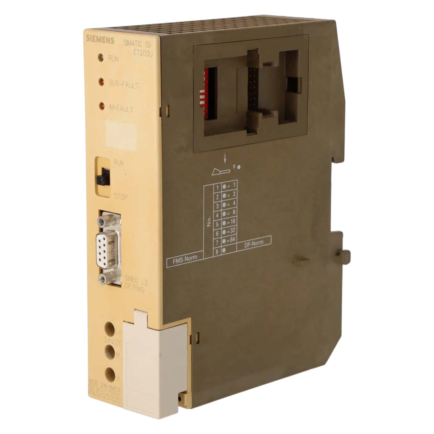 SIEMENS 6ES5318-8MC11, PLC Controls, Interface Modules / Power-On Units, K0136371, Image 2