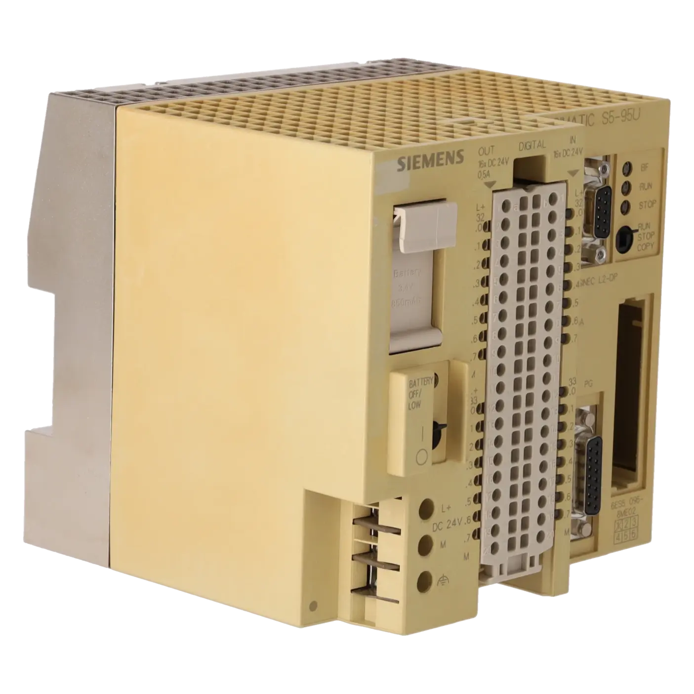 SIEMENS 6ES5095-8ME02, PLC Controls, Central Processing Units, K0000853, Image 8