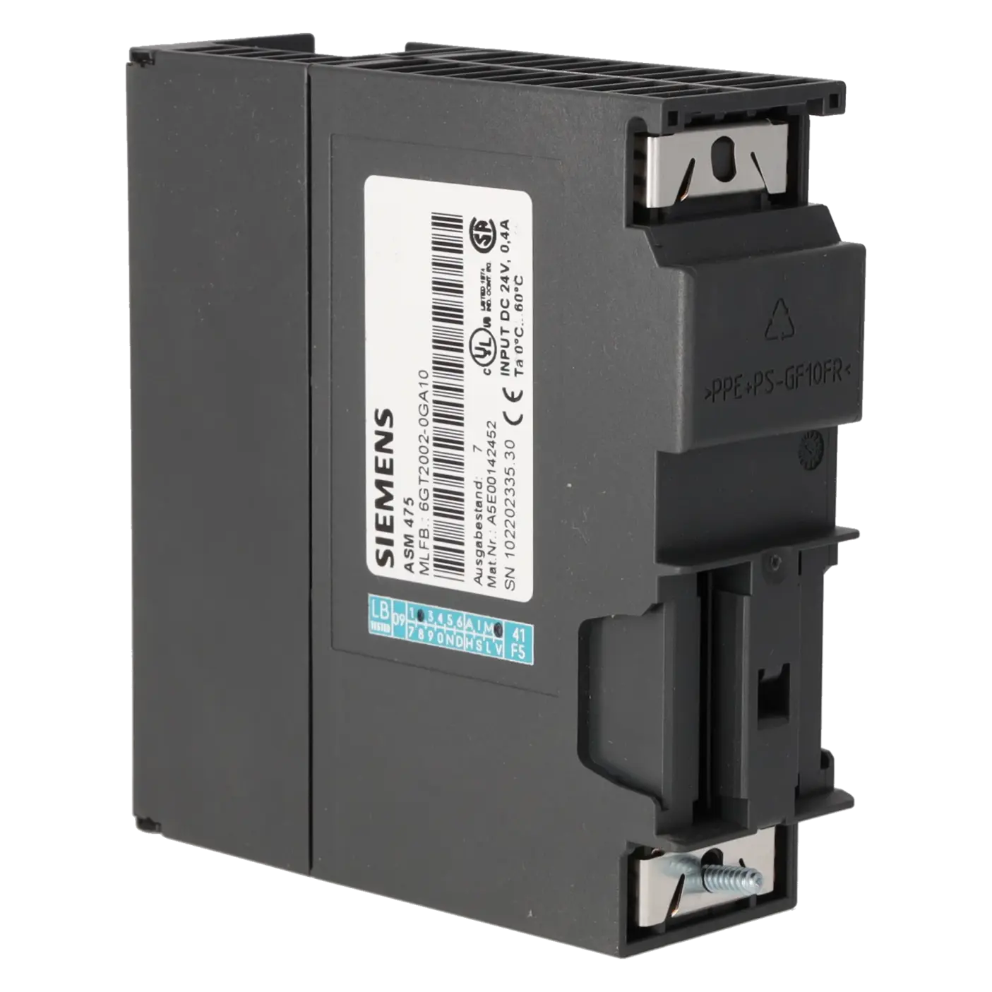 SIEMENS 6GT2002-0GA10, PLC Controls, Function Modules, K0119893, Image 4