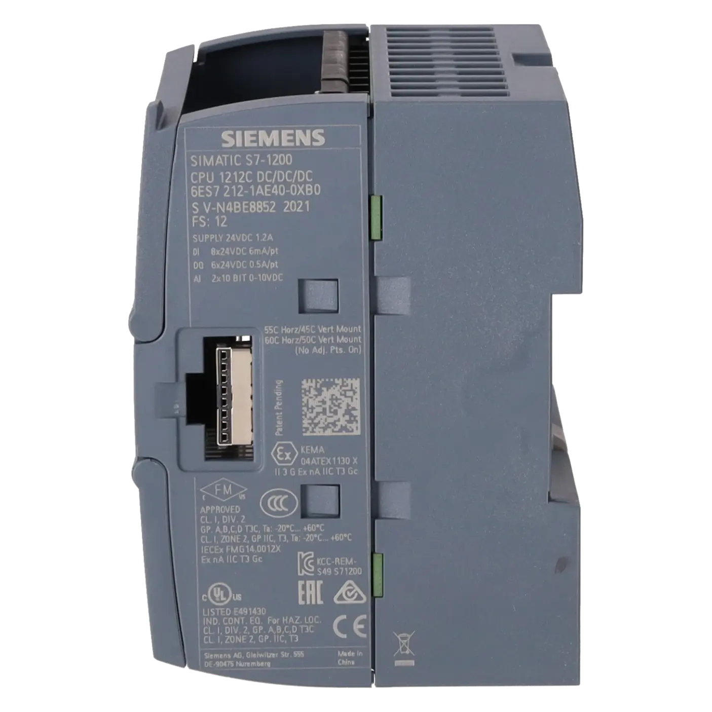 SIEMENS 6ES7212-1AE40-0XB0, Baugruppen, CPU / Zentralbaugruppen, K0370555, Bild 3