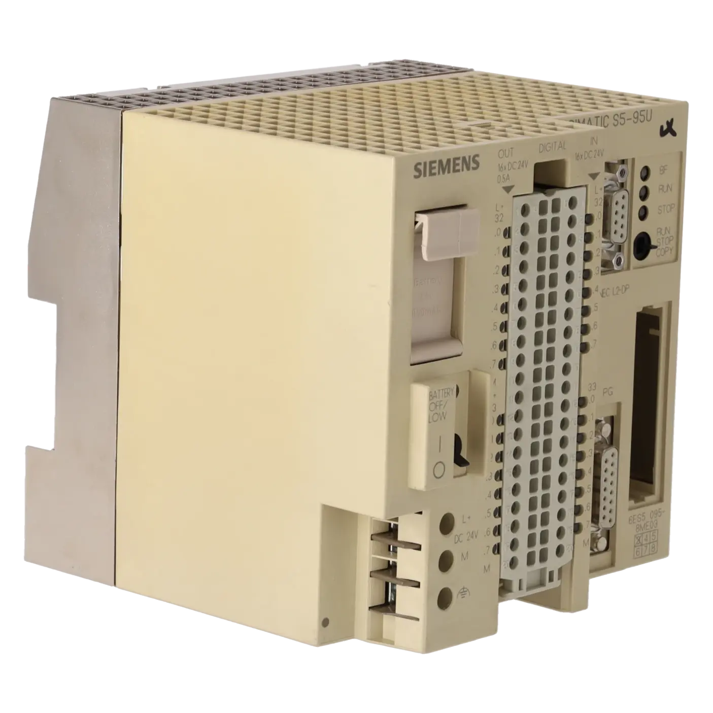 SIEMENS 6ES5095-8ME03, PLC Controls, Central Processing Units, K0117389, Image 8