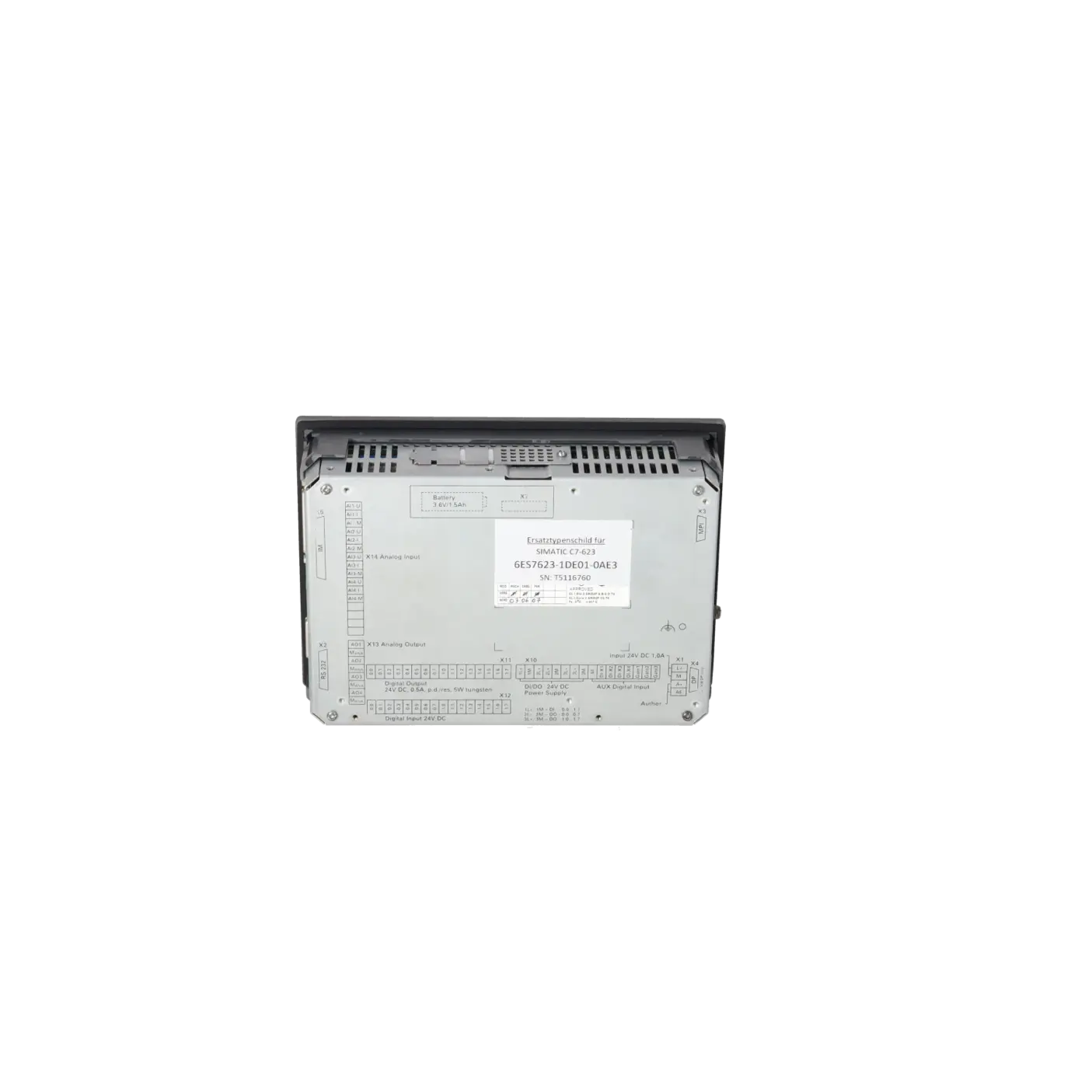 SIEMENS 6ES7623-1DE01-0AE3, HMI, Compact Tools, K0118914, Image 5