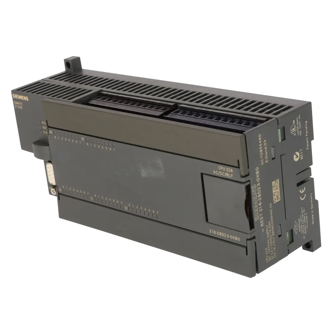 SIEMENS 6ES7216-2BD23-0XB0, PLC Controls, Central Processing Units, K0136652, Image 2