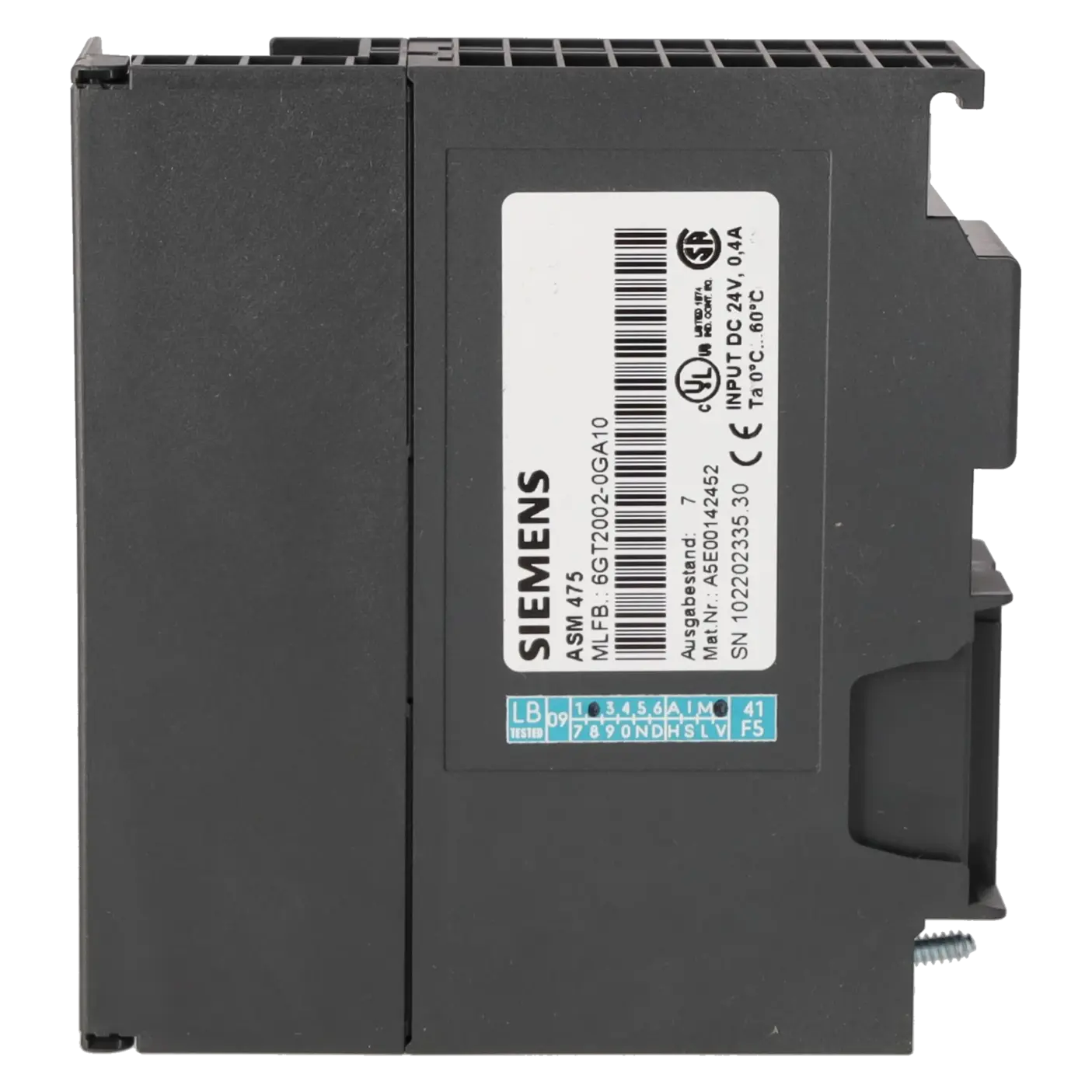 SIEMENS 6GT2002-0GA10, PLC Controls, Function Modules, K0119893, Image 3