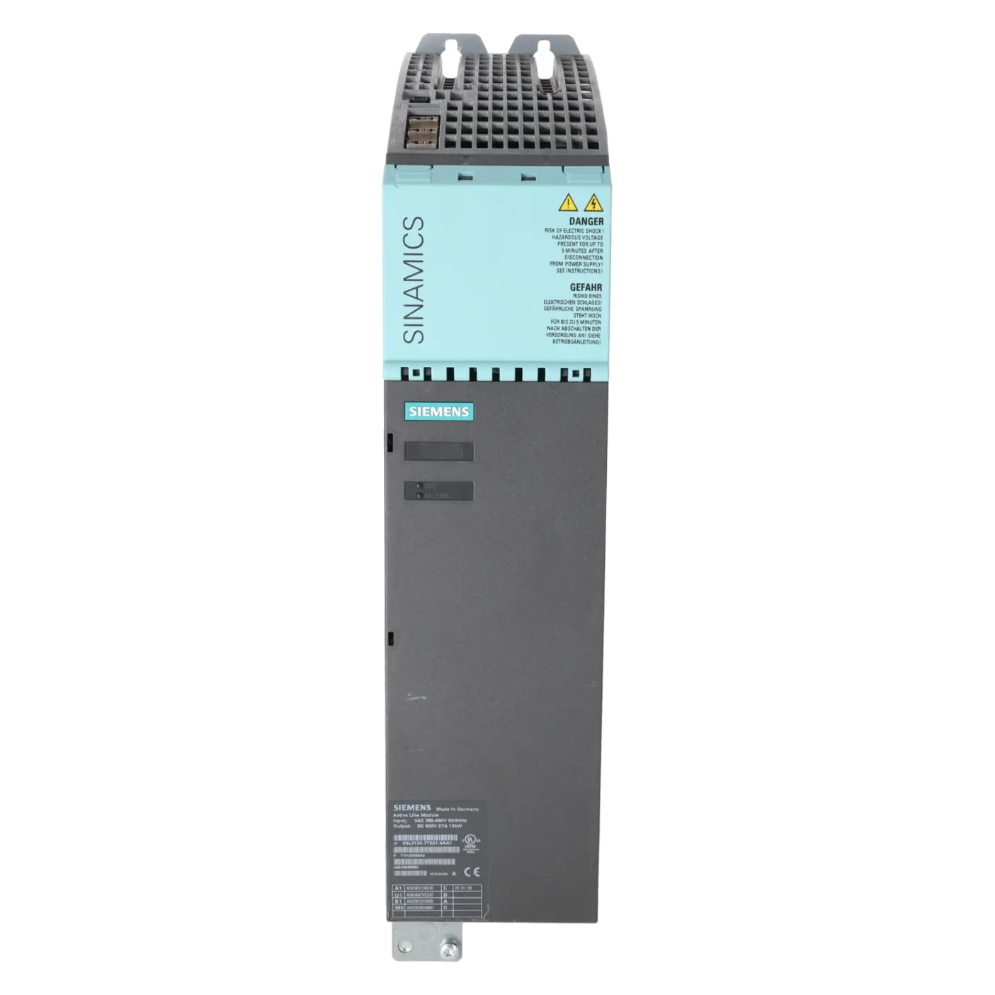 SIEMENS 6SL3130-7TE21-6AA1, Antriebstechnik, Einspeise- / Rückspeisemodule, K0174927, Bild 1