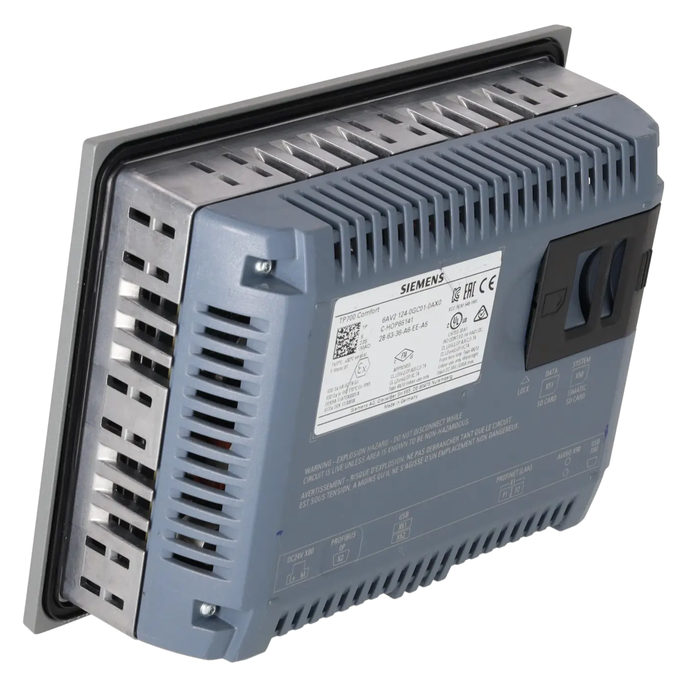 SIEMENS 6AV2124-0GC01-0AX0, HMI, Touch-Panels, K0251524, Bild 4