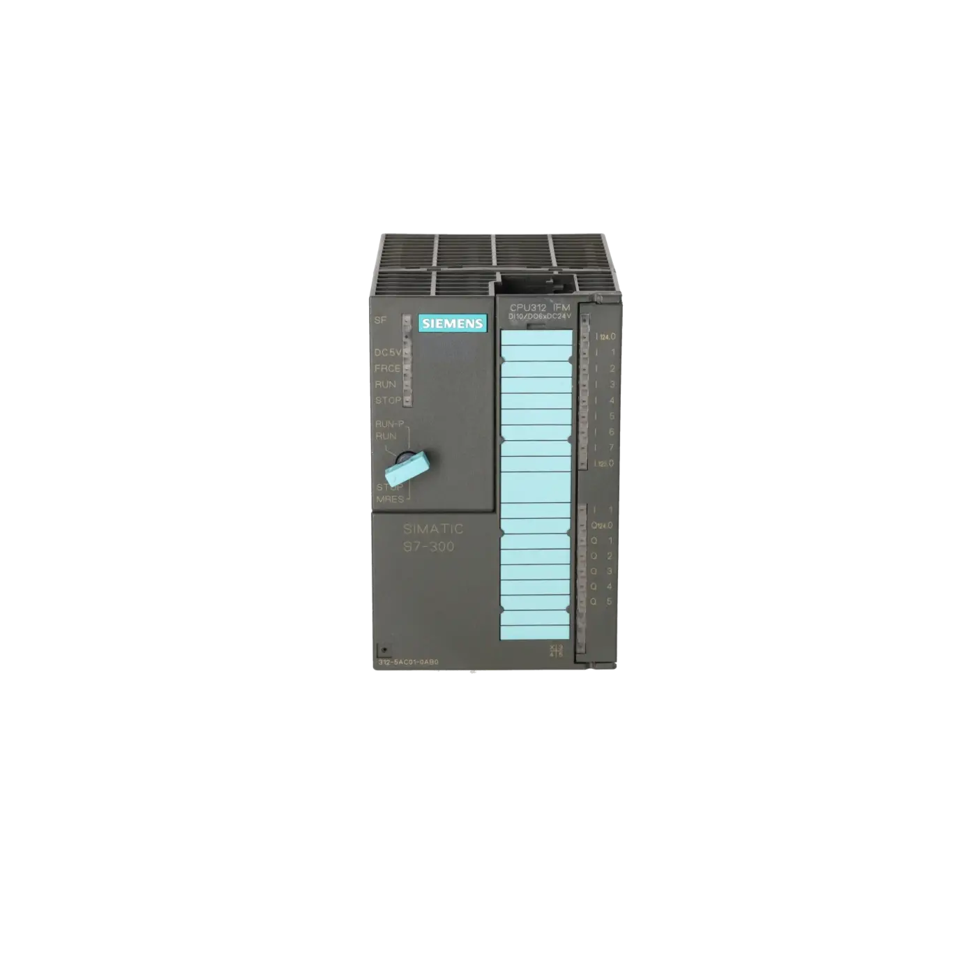 SIEMENS 6ES7312-5AC01-0AB0, PLC Controls, SIMATIC S7-300, K0136663, Image 1