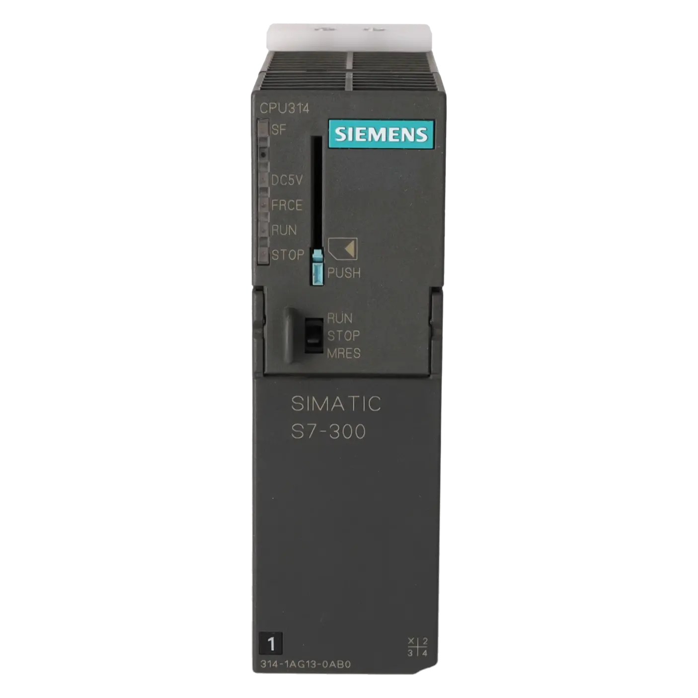 SIEMENS 6ES7314-1AG13-0AB0, PLC Controls, SIMATIC S7-300, K0171253, Image 1