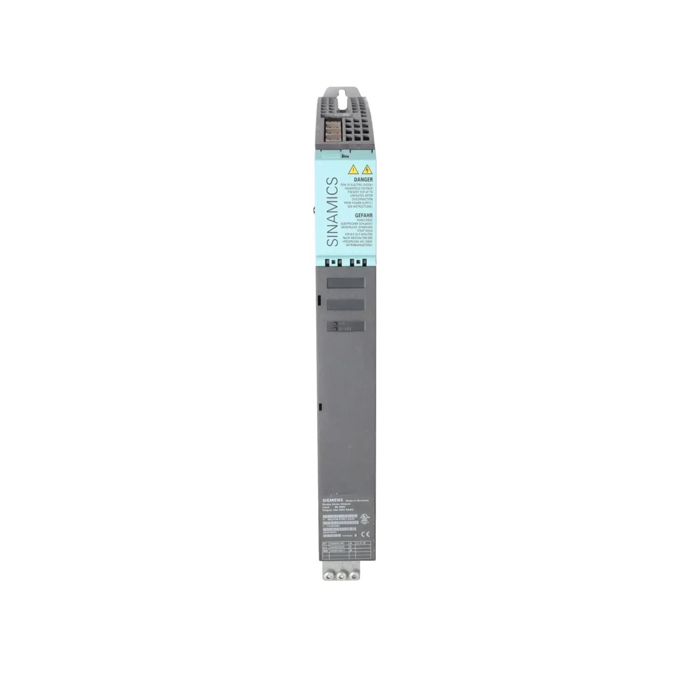 SIEMENS 6SL3120-2TE21-0AA0, Drive Technology, Inverter, K0174889, Image 1