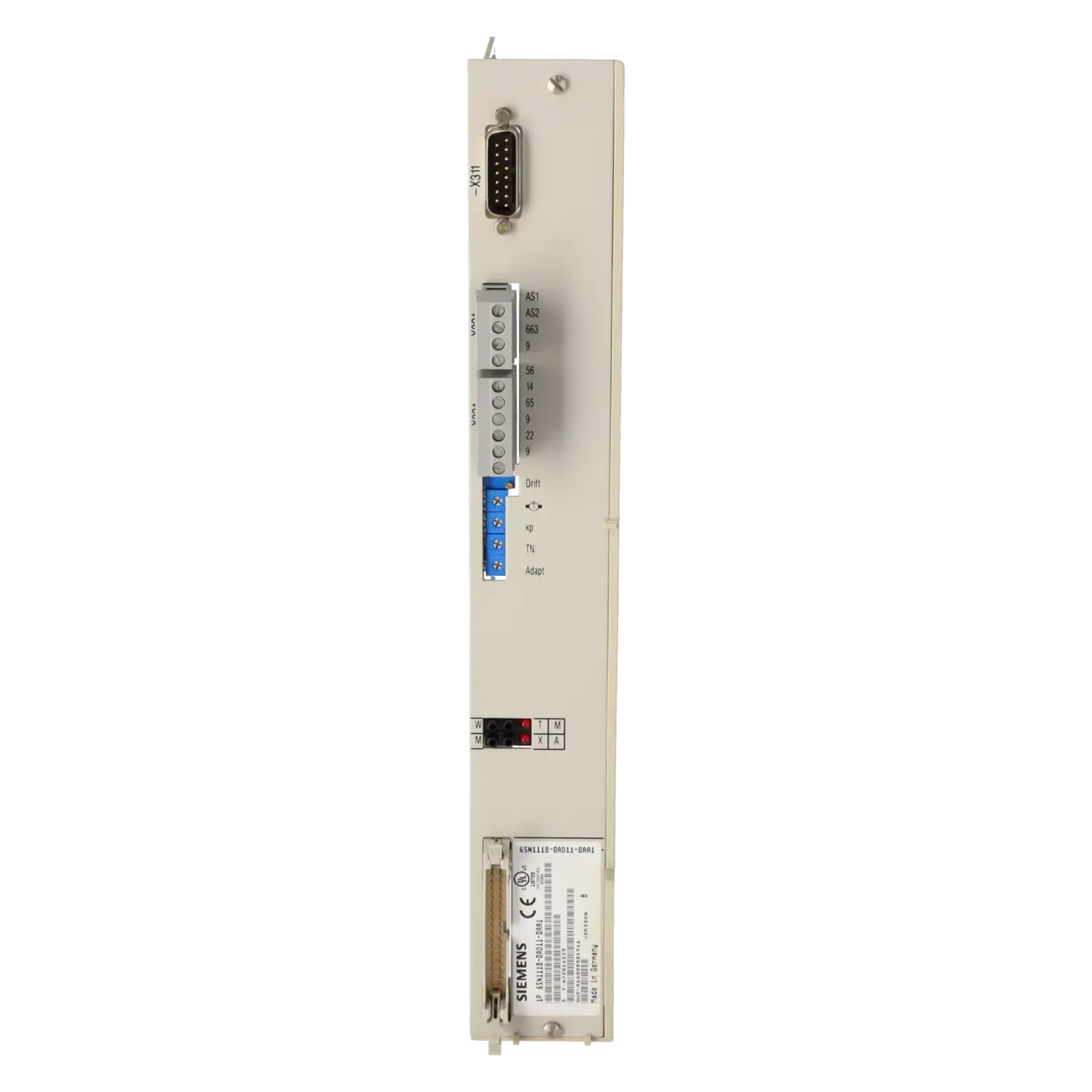 SIEMENS 6SN1118-0AD11-0AA1, Antriebstechnik, Reglerkarten, K0063596, Bild 1
