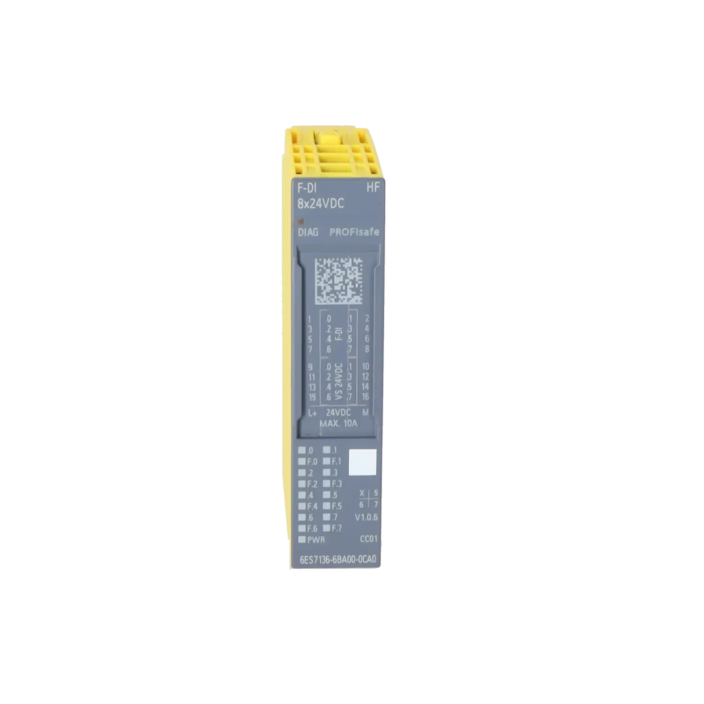 SIEMENS 6ES7136-6BA00-0CA0, PLC Controls, Digital Input / Output Modules, K0370487, Image 1