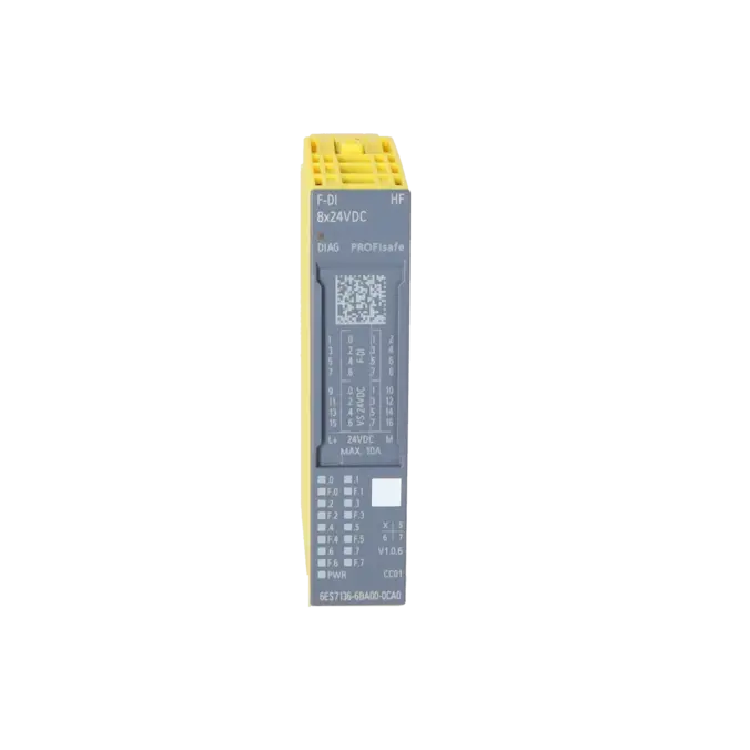 SIEMENS 6ES7136-6BA00-0CA0, PLC Controls, Digital Input / Output Modules, K0370487, Image 1