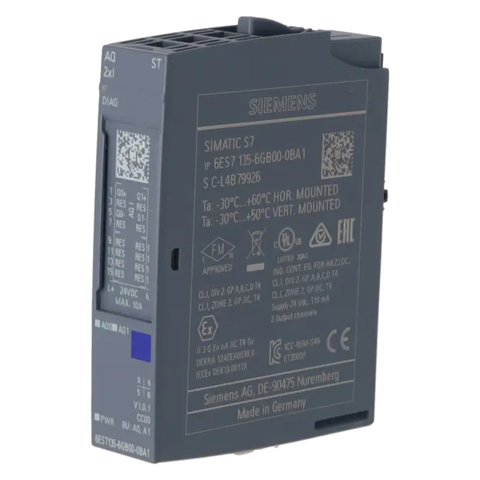 SIEMENS 6ES7135-6GB00-0BA1, Baugruppen, Analogein- / Analogausgaben, K1097177, Bild 2