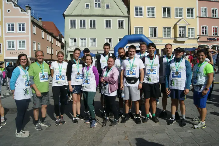 Team-Eichler beim Hardys Stadtlauf Landsberg 2025