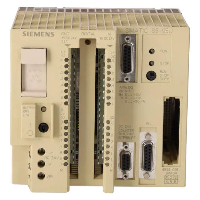 SIEMENS 6ES5095-8MA04, Baugruppen, SIMATIC-S5-Aktion, K0000849, Bild 1