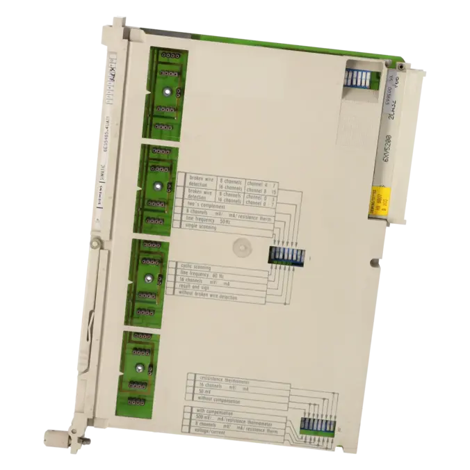 SIEMENS 6ES5465-4UA11, PLC Controls, Analog Input / Output Modules, K0137004, Image 3