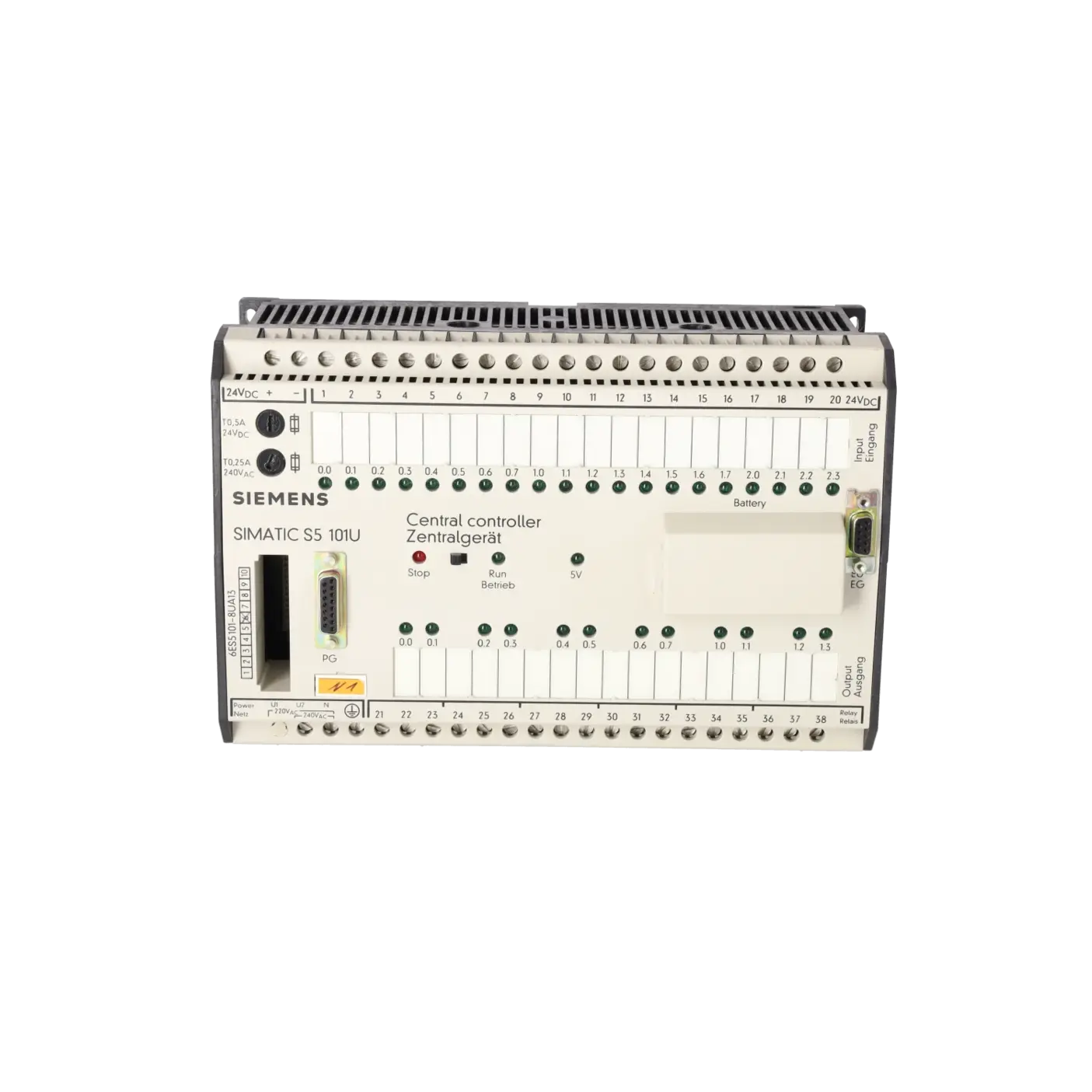 SIEMENS 6ES5101-8UA13, PLC Controls, SIMATIC-S5 Sales Offer, K0136307, Image 1