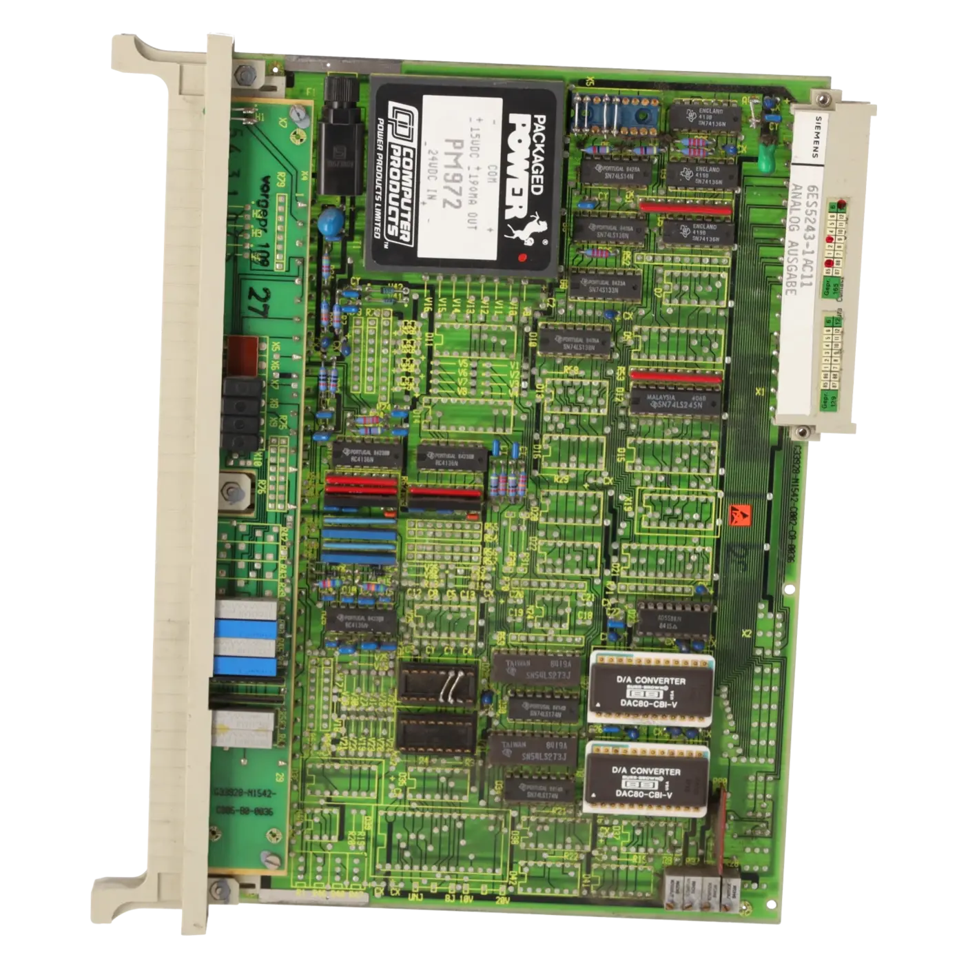 SIEMENS 6ES5243-1AC11, PLC Controls, Analog Input / Output Modules, K0136334, Image 2