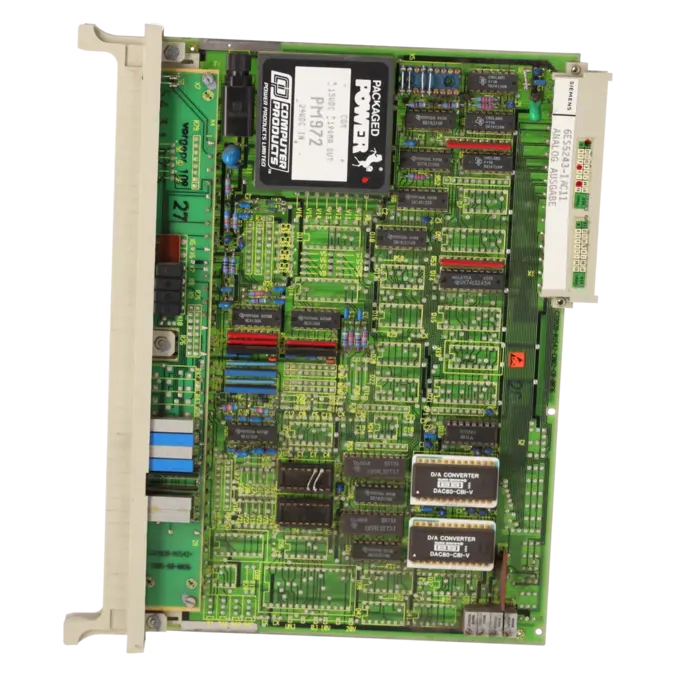SIEMENS 6ES5243-1AC11, PLC Controls, Analog Input / Output Modules, K0136334, Image 2