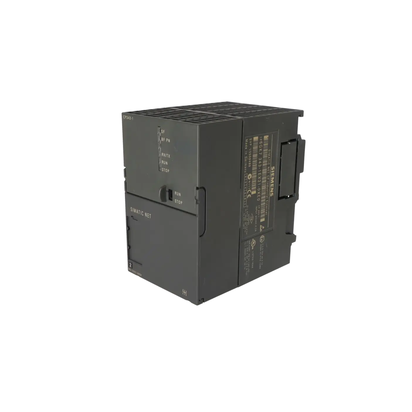 SIEMENS 6GK7343-1EX21-0XE0, PLC Controls, Communication Modules, K0139682, Image 2