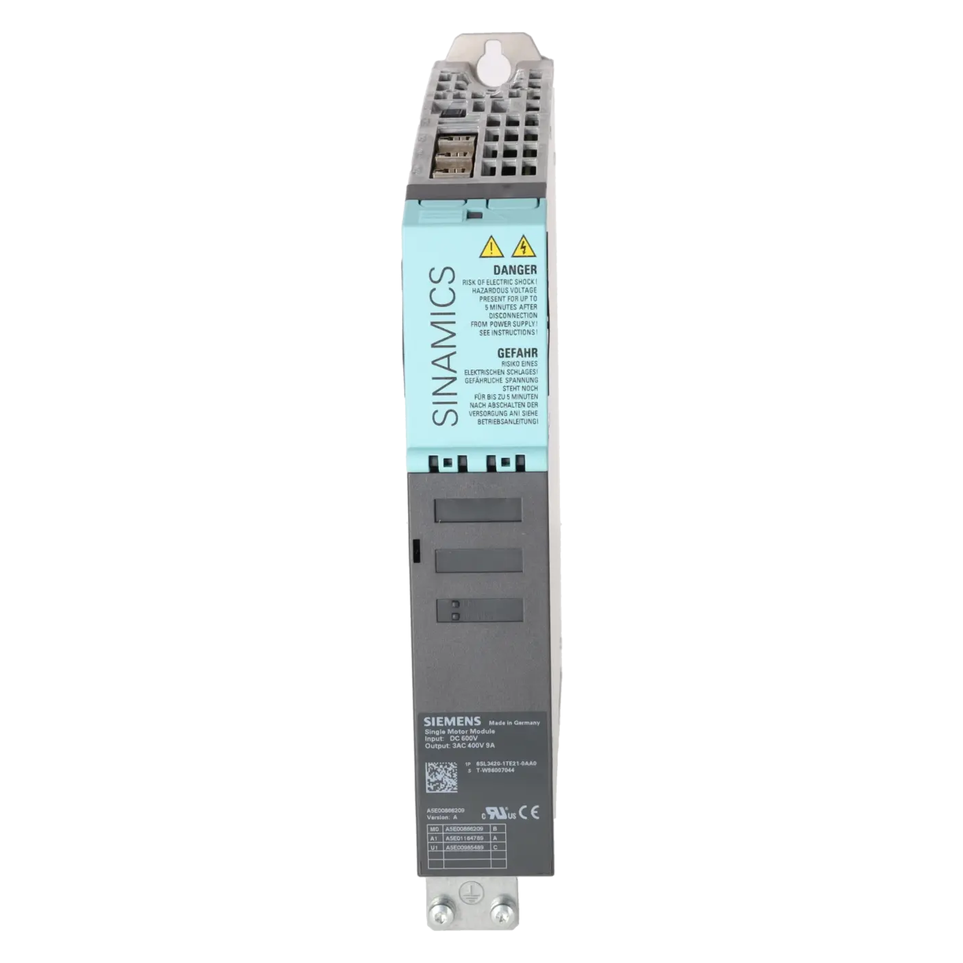 SIEMENS 6SL3420-1TE21-0AA0, Antriebstechnik, Wechselrichter, K0223368, Bild 1